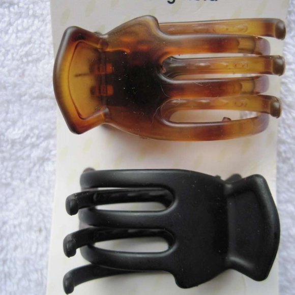 2 Scunci No Slip Grip Slideproof Stay Put Secure Hold Thick Hair Jaw Claw Clips - Picture 3 of 13